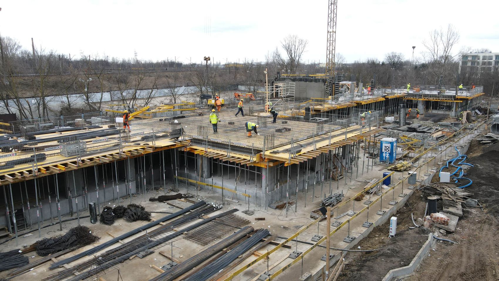 Postęp prac budowlanych - osiedle Metro Art 13